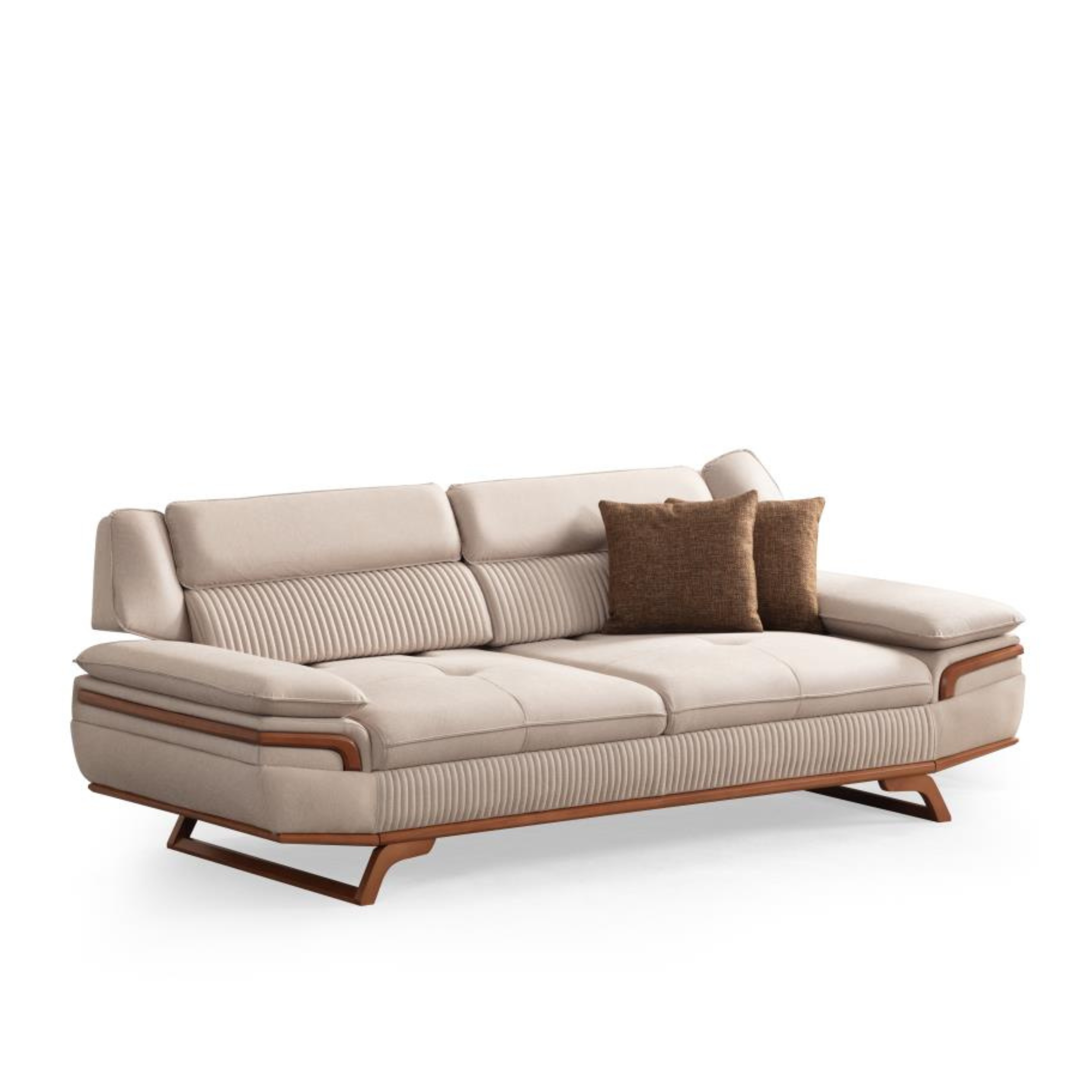 Canapé 3 Places PRESTON Beige