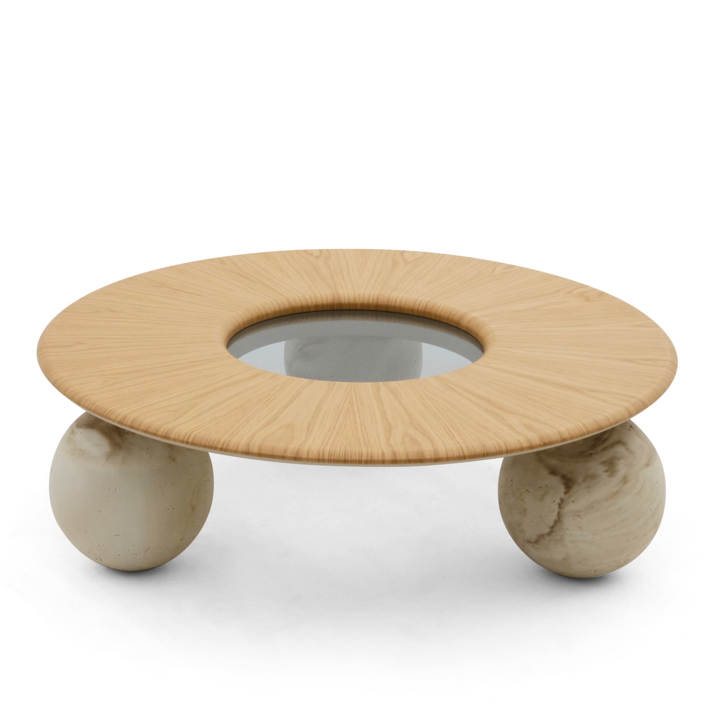 Table Basse ORB beige Design Chic & Moderne