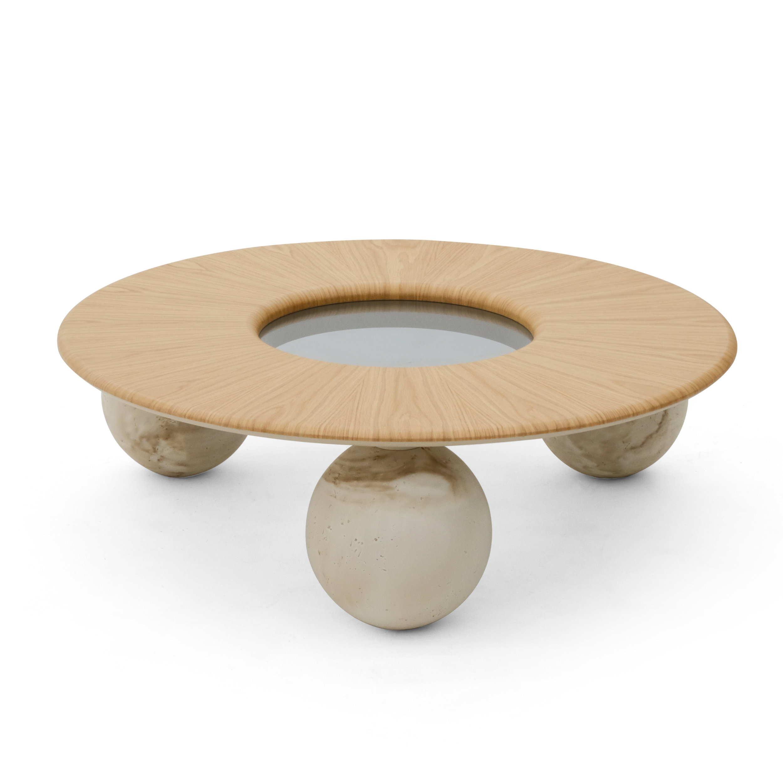 Table Basse ORB beige Design Chic & Moderne