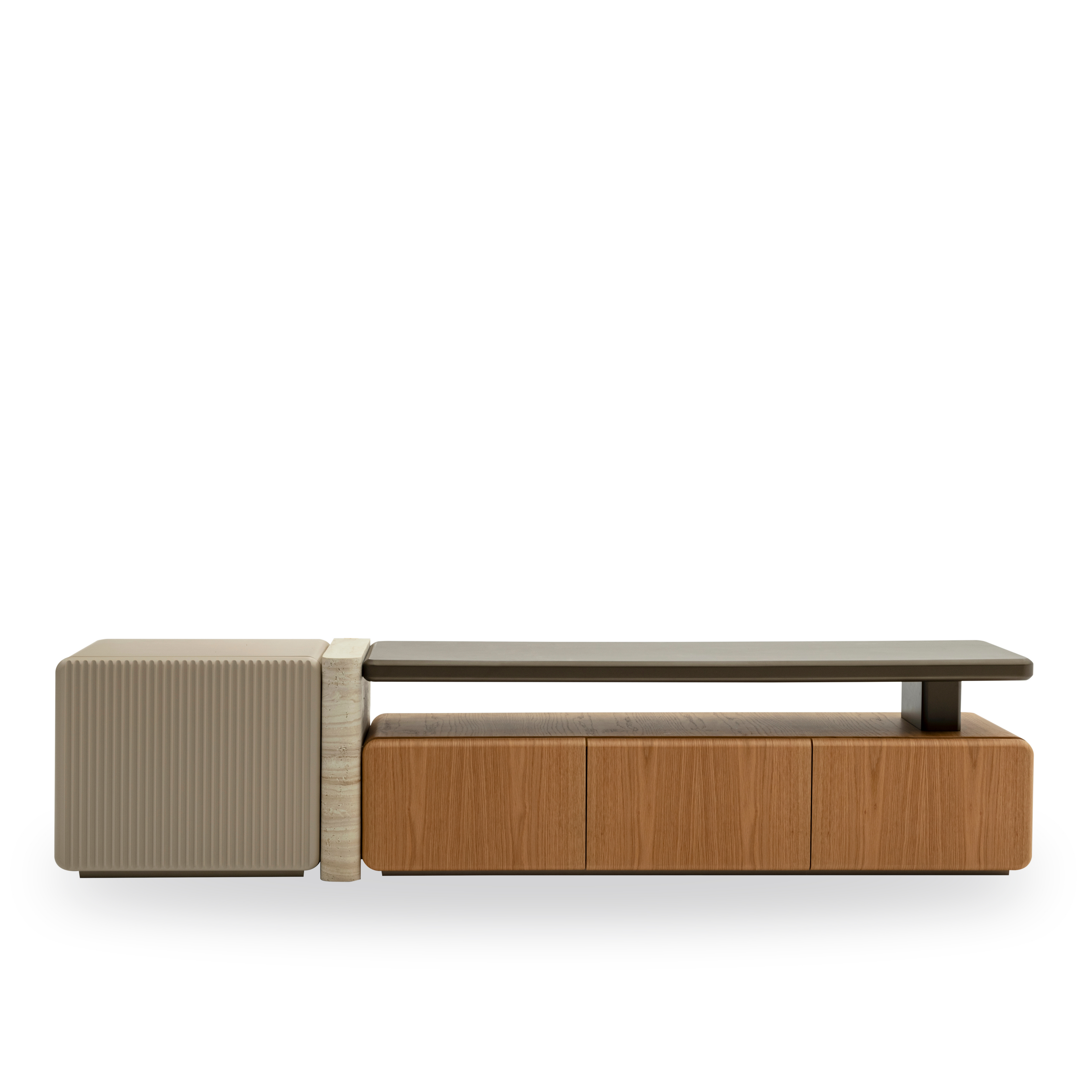 Meuble Tv FAIRMONT + Coffret mural
